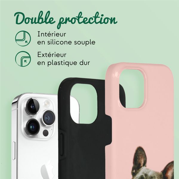 Concevez votre propre coque Tough Apple iPhone 14 Pro Max - Blanc
