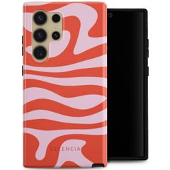 Selencia Coque arrière Vivid Samsung Galaxy S24 Ultra - Dream Swirl Pink