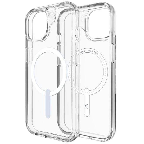 ZAGG Coque Crystal Palace MagSafe iPhone 15 - Transparent