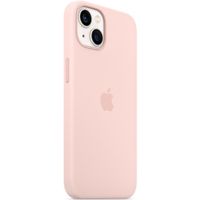 Apple Coque en silicone MagSafe Apple iPhone 13 - Chalk Pink