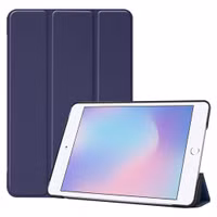 imoshion Coque tablette Trifold Apple iPad Mini 5 (2019) / Mini 4 (2015) - Bleu foncé