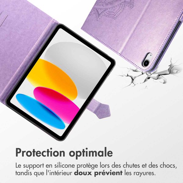 imoshion Coque tablette Apple iPad Air 11 pouces (2025) M3 / (2024) M2 / Air 5 (2022) / Air 4 (2020) - Lila / Lilac