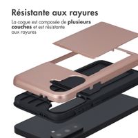 imoshion Coque arrière avec porte-cartes Samsung Galaxy A37 (5G) - Rose Gold