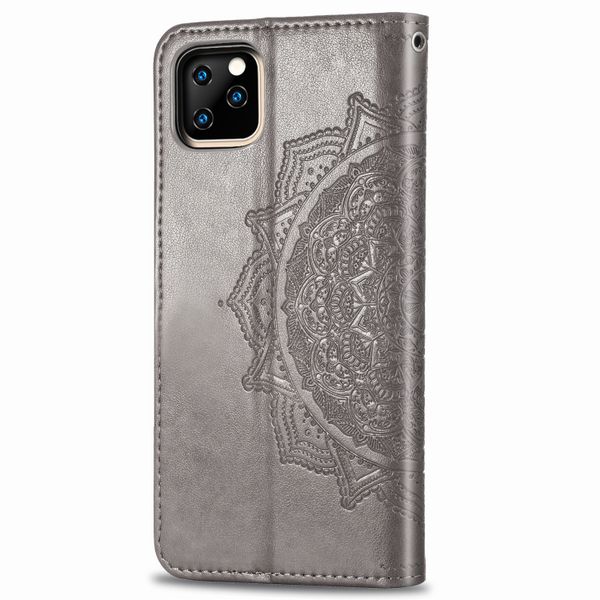 Etui de téléphone portefeuille iPhone 11 Pro - Gris