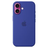 Apple Coque en silicone MagSafe Apple iPhone 16 - Ultramarine