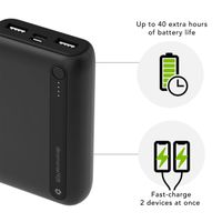 dbramante1928 re-charge | Batterie externe 10.000 mAh - Noir