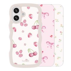 Holdit Pack d'impression Apple iPhone 16 - Pink Breeze