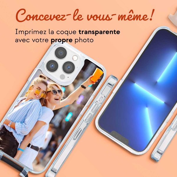 Concevez votre Coque MagSafe avec cordon amovible Apple iPhone 13 Pro Max - Transparent