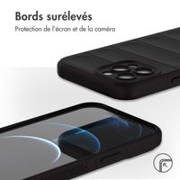 imoshion Coque arrière EasyGrip iPhone 12 Pro Max - Noir