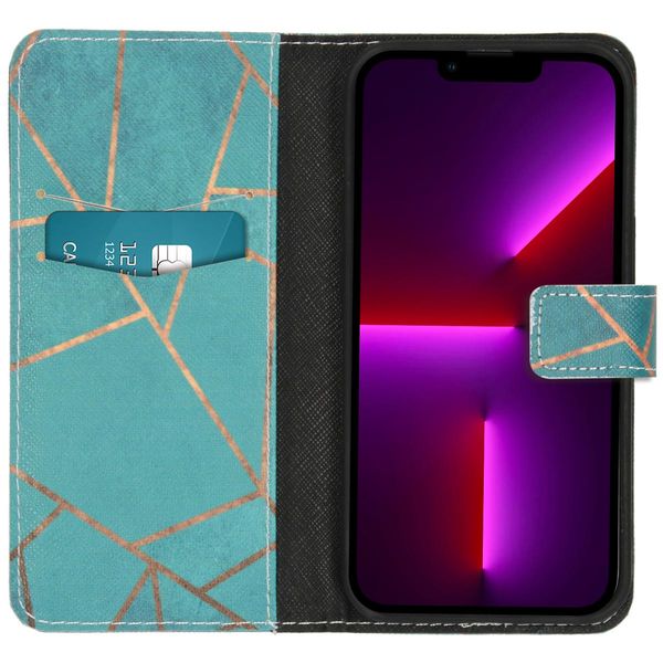 imoshion Coque silicone design iPhone 13 Pro - Blue Graphic