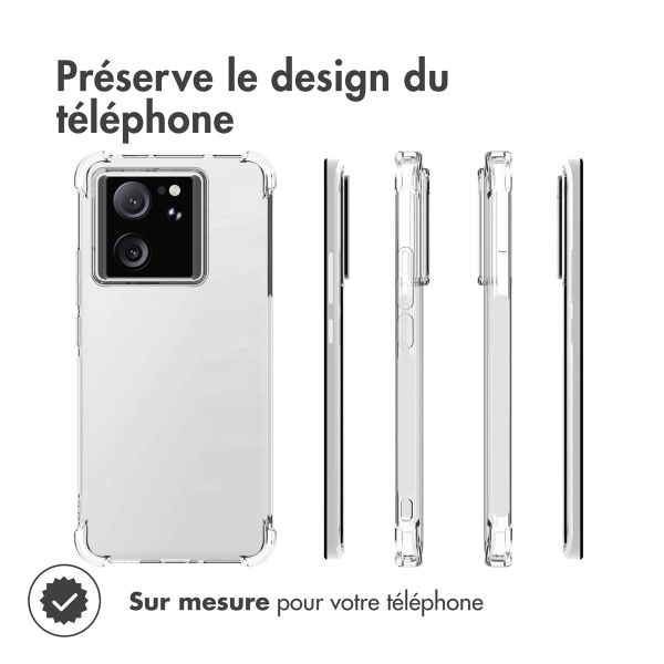 imoshion Shockproof Case Xiaomi 13T / 13T Pro - Transparent