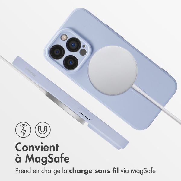 imoshion Coque Couleur avec MagSafe Apple iPhone 14 Pro - Lila