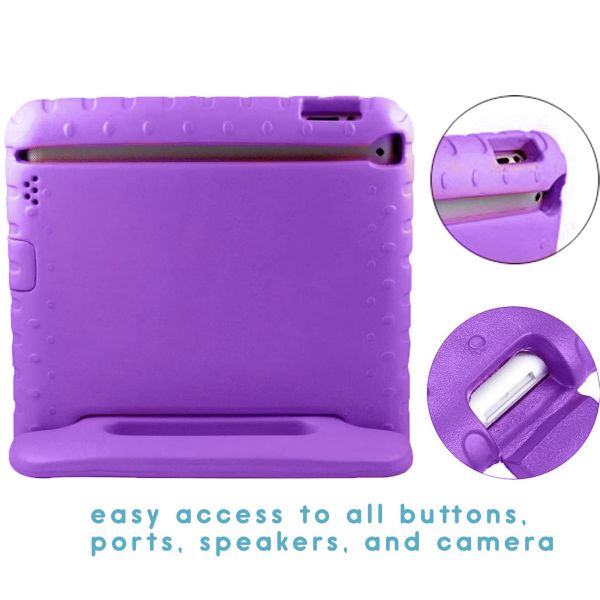 imoshion Coque kidsproof avec poignée iPad 4 (2012) 9.7 inch / 3 (2012) 9.7 inch / 2 (2011) 9.7 inch - Violet