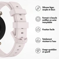 imoshion Bracelet silicone Garmin Lily 2 - Light Pink