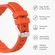 imoshion Bracelet en silicone souple - Connexion universelle 22 mm - Orange