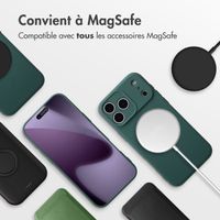 imoshion Coque Couleur avec MagSafe Apple iPhone 17 Pro Max - Vert foncé