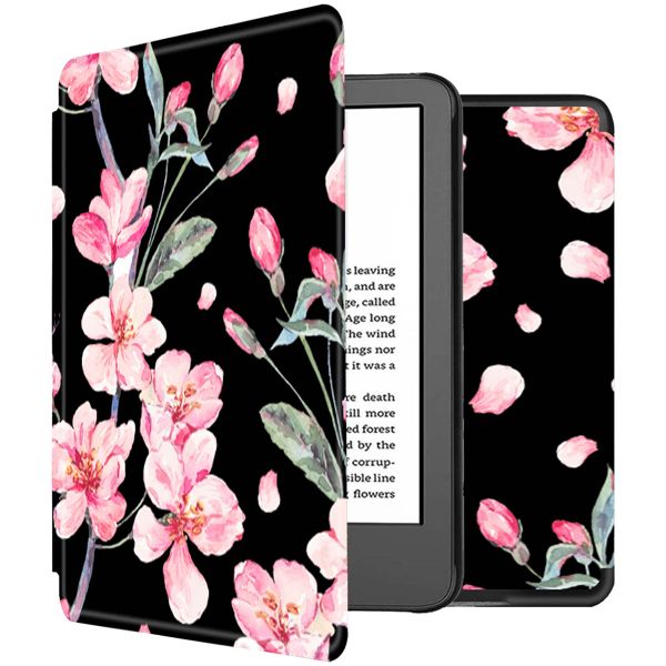 imoshion Design Slim Hard Sleepcover Amazon Kindle (2024) / Amazon Kindle (2022) 11th gen - Blossom