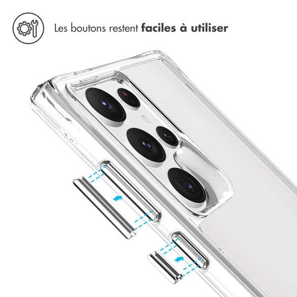 imoshion Coque Rugged Air Samsung Galaxy S24 Ultra - Transparent