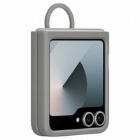 Samsung Original Coque en silicone Ring Samsung Galaxy Z Flip 6 / Flip 7 FE - Gray