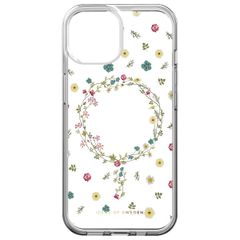 iDeal of Sweden Coque Clear MagSafe Apple iPhone 13 / 14 / 15 / 16e - Petite Floral
