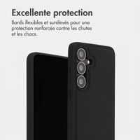 Accezz Coque arrière Edge avec MagSafe Samsung Galaxy S25 FE - Noir