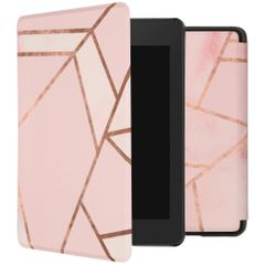 imoshion ﻿Design Slim Hard Sleepcover Amazon Kindle Paperwhite 4 (2018) - Pink Graphic