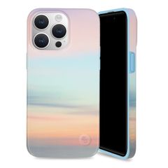 Selencia Aurora Coque Fashion iPhone 15 Pro Max - Coque durable - 100% recyclée - Sky Sunset Multicolor