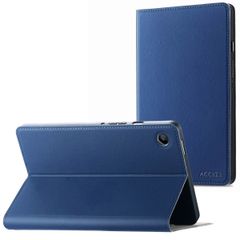 Accezz Coque tablette Classic Samsung Galaxy Tab A9 8.7 pouces - Bleu foncé