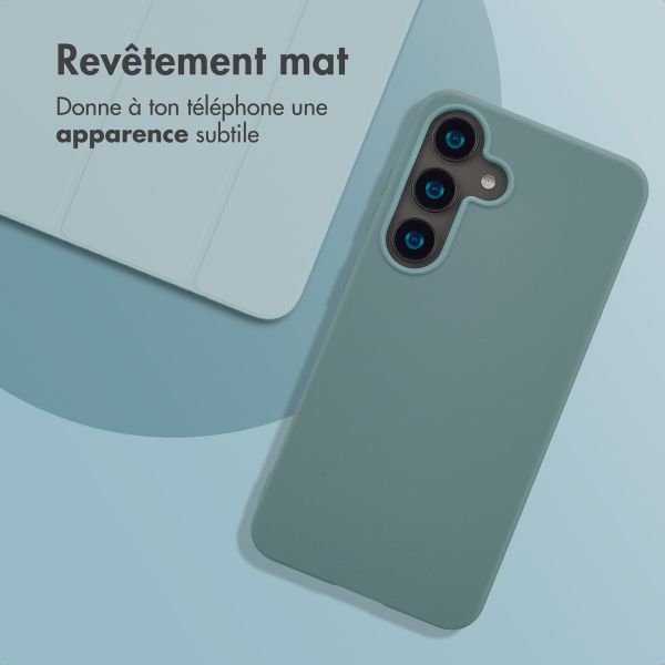 imoshion Coque Couleur Samsung Galaxy S24 - Pine Green