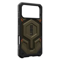 UAG Coque arrière Monarch Pro Apple iPhone 17 Pro - Kevlar Element Green
