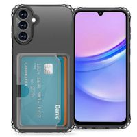 imoshion Coque silicone avec porte-cartes Samsung Galaxy A15 (5G/4G) - Transparent