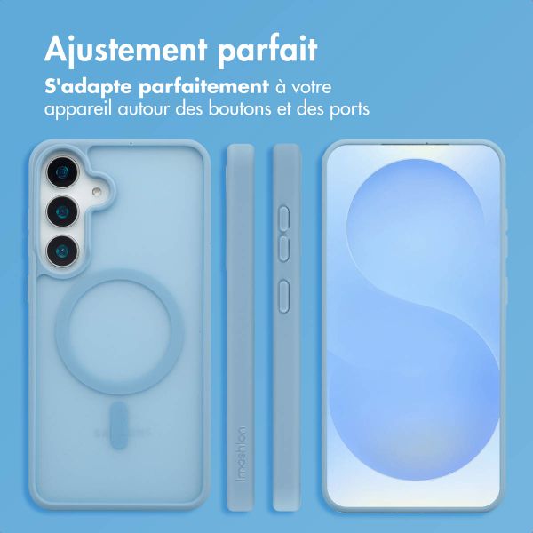 imoshion Coque Color Guard avec MagSafe Samsung Galaxy S25 - Bleu clair