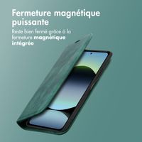 imoshion Étui de téléphone portefeuille Slim Xiaomi Redmi Note 14 (5G) - Vert