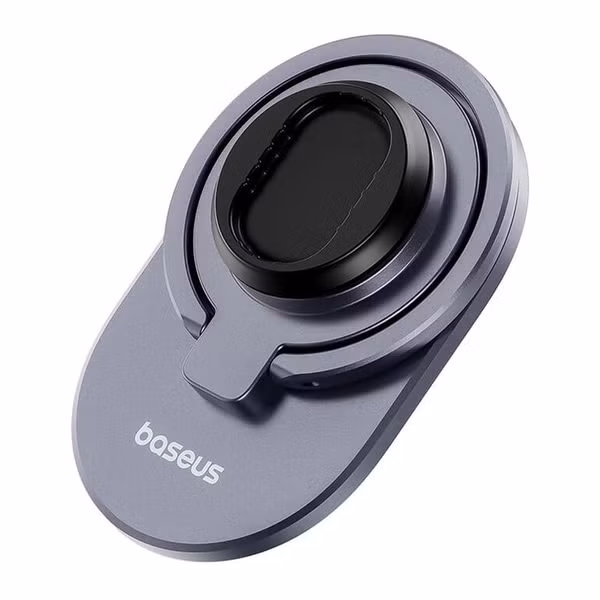 Baseus Support de Téléphone PrimeTrip vélo/moto/scooter - Ring Stand - Magnétique - Universel - Cosmic Black
