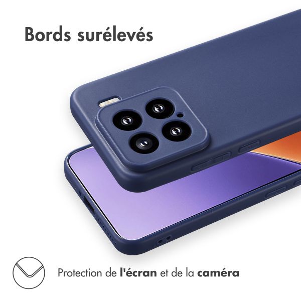 imoshion Coque Couleur Xiaomi 15 - Bleu foncé