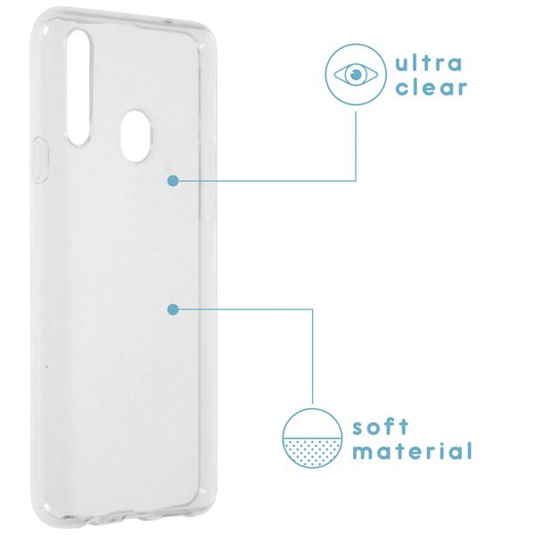 imoshion Coque silicone Samsung Galaxy A20s - Transparent