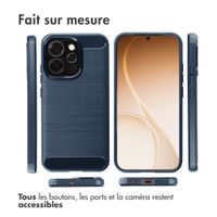 imoshion Coque Brushed Oppo Reno15 Pro (5G) - Bleu foncé