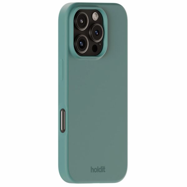 Holdit Coque Silicone Apple iPhone 16 Pro Max - Moss Green