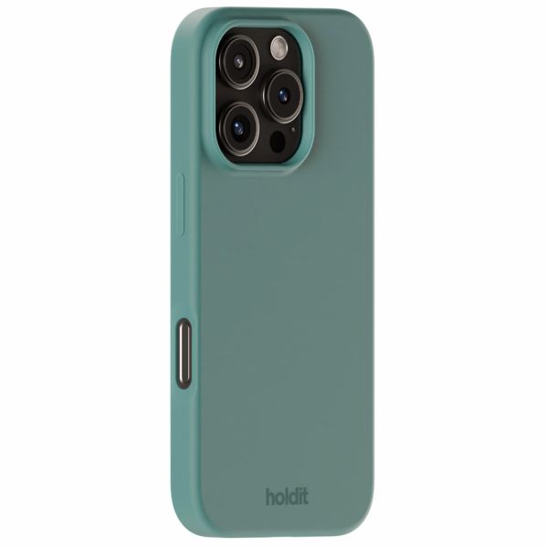 Holdit Coque Silicone iPhone 16 Pro Max - Moss Green