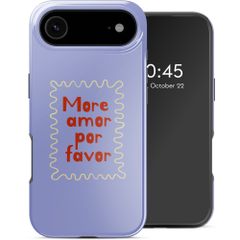 Selencia Coque arrière Vivid avec MagSafe Apple iPhone Air - More Amor