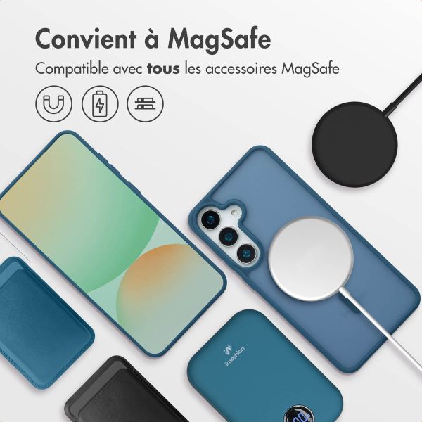 imoshion Coque Color Guard avec MagSafe Samsung Galaxy S25 Plus - Bleu foncé