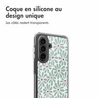 imoshion Coque Design Samsung Galaxy A17 - Bloom Love Sage Green