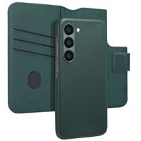 Accezz Étui de téléphone portefeuille en cuir 2-en-1 avec MagSafe Samsung Galaxy S23 - Cedar Green