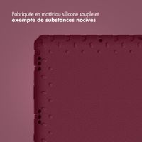 imoshion Coque kidsproof avec poignée Samsung Galaxy Tab A11 Plus / A9 Plus - Velvet Plum