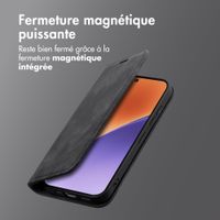 imoshion Étui de téléphone portefeuille Slim Xiaomi 15T - Noir