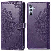 imoshion Etui de téléphone portefeuille Mandala Samsung Galaxy A54 (5G) - Violet