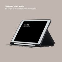 Selencia Coque tablette Vivid Apple iPad 6 (2018) 9.7 pouces / iPad 5 (2017) 9.7 pouces - Art Wave Black