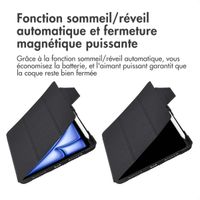 Accezz Coque tablette Rugged Trifold Apple iPad Air 11 pouces (2025) M3 / (2024) M2 / Air 5 (2022) / Air 4 (2020) - Noir