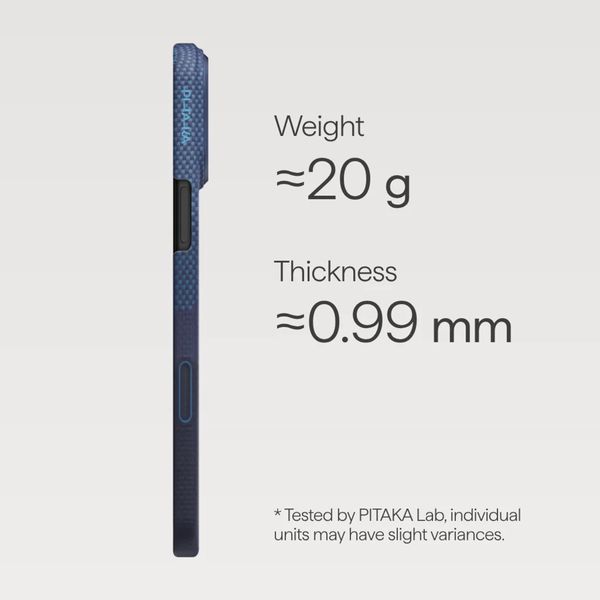 Pitaka Coque Ultra Slim Apple iPhone 17 Pro Max - Over the Horizon