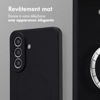 imoshion Coque Couleur avec MagSafe Samsung Galaxy A57 (5G) - Noir